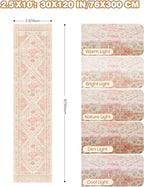 Kitchen Runner Rug Non Slip Washable 2.5x10, Soft Ultra-Thin Entryway Rug - Image 2