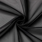 Black Kitchen Curtains 30 Inch Length Tier 2 PCS, Solid Soft Airy Half Curtains - Image 9