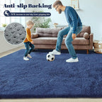 6x9 Area Rug for Living Room: Fluffy Shag Soft Washable Rugs Large Fuzzy Plush - Image 7