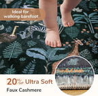 OPPODREAM Animal Soft Area Rugs 5x7, Washable Black Rug - Image 2