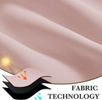 RYB HOME 100% Blackout Basement Curtains 30 inches Long, Heat & UV Blocking - Image 7