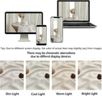 OWENIE Natural Valances for Windows 1 Pcs, Light Filtering Textured Farmhouse - Image 9