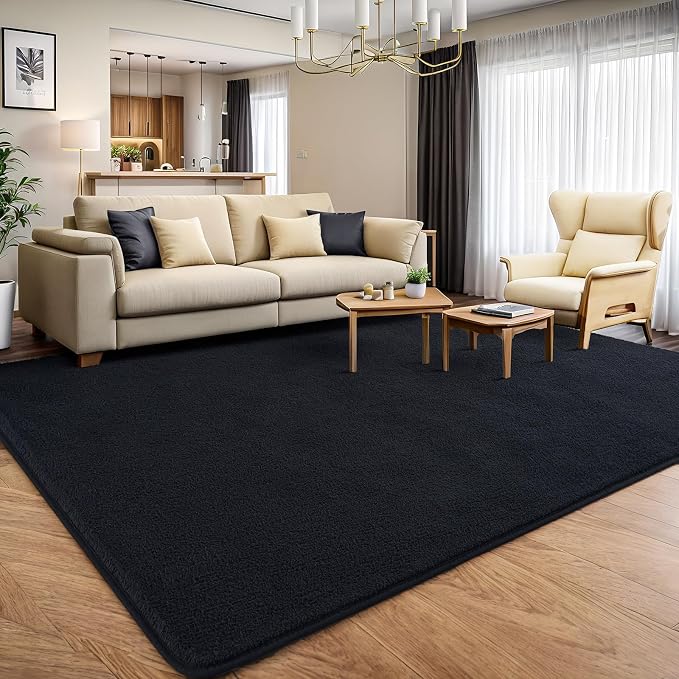 AROGAN Modern Shag Area Rug for Bedroom, 4x6 Feet Washable for Living Room - Image 4
