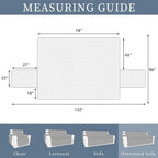 ISSUNTEX Double Protection 100% Waterproof Sofa Covers - Image 6