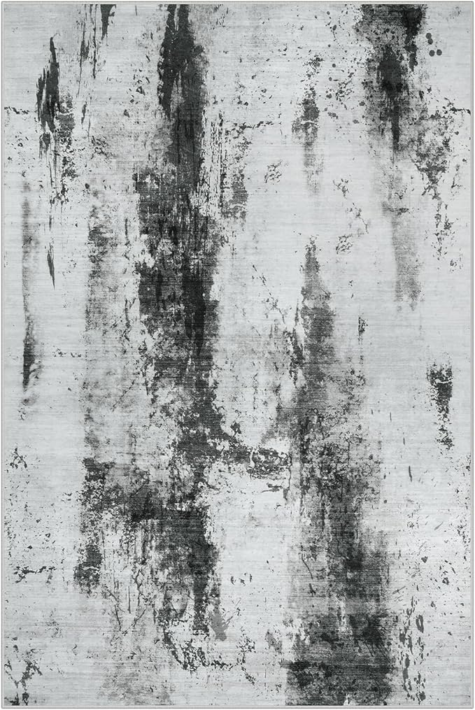 8x10 Area Rugs Washable Rug: Modern Abstract Living Room Rug Soft Anti-Skid - Image 2