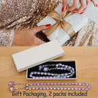 PEDOBO Magnetic Curtain Tiebacks, 2 Pack Crystal Beaded Sun & Moon Pendants - Image 7