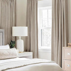 MIULEE 100% Blackout Linen Textured Curtains - Image 2