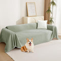 MYSKY HOME Sectional Couch Cover Blanket Living Room Furniture Protector by MYSKYHOME
