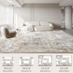 UERMEI 10x14 Area Rug Living Room Rugs - Image 3