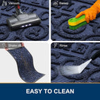 Smiry Welcome Door Mat Outside Entrance, Heavy Duty Trap Dirt and Moisture Easy - Image 7