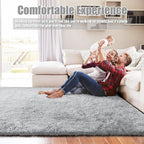 Ultra Soft Fluffy Area Rugs for Bedroom Living Room 10x14, Nursery Rug - Image 5