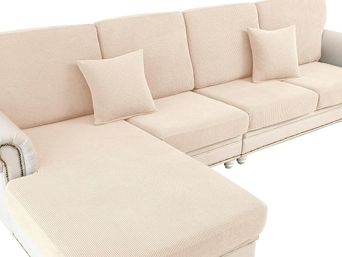 Couch Cushion Cover Seat Cushion Cover Stretch Armchair Cover Separate by LA+MEACK