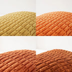 Fancy Homi Set of 4 Burnt Orange Fall Lumbar Rectangle Decorative Throw Pillow - Image 4