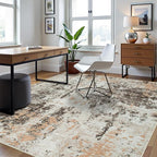 8x10 Area Rugs for Living Room Rug Washable: Abstract Large Rug for Dining Room - Image 3