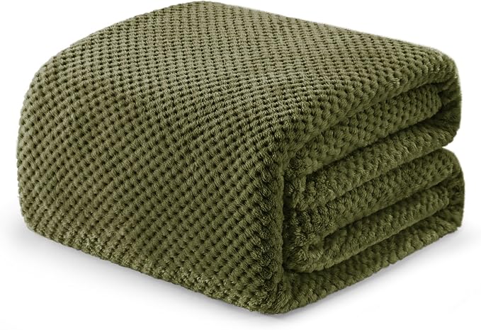 Exclusivo Mezcla Fleece Bed Blanket Twin Size, Super Soft and Warm Blankets by ExclusivoMezcla
