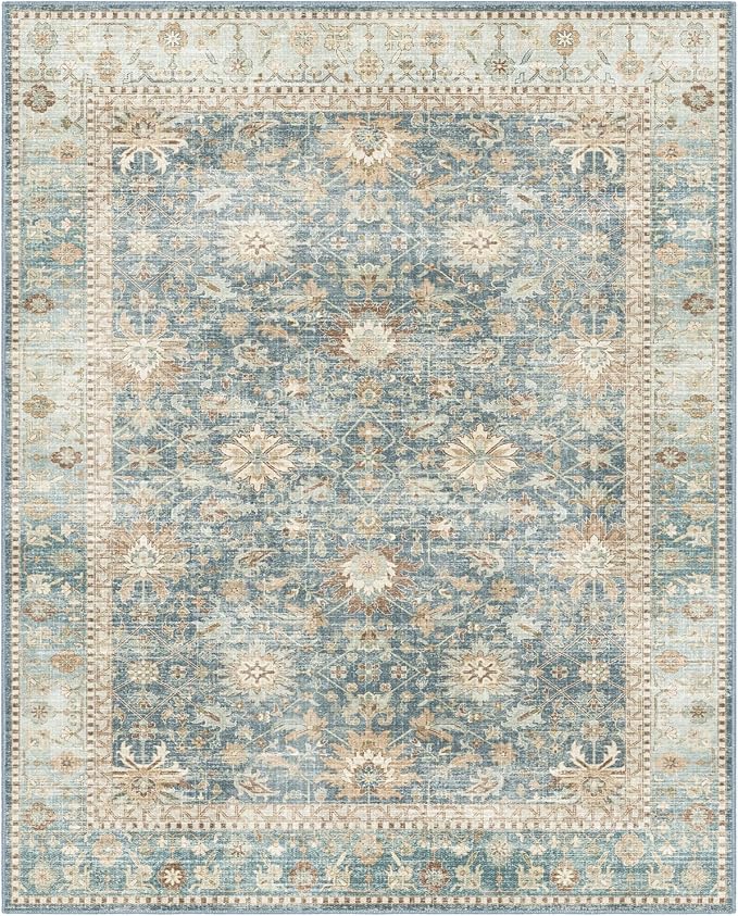 8x10 Vintage Living Room Area Rug by PhonzenuoCarpet