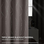 Deconovo Blackout Curtains, Thermal Insulated Soundproof Grommet Drapes - Image 5