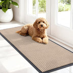 OLANLY Front Door Mat Indoor Outdoor Entrance, Waterproof Heavy Duty Doormat by OLANLY