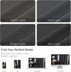 CUCRAF Dark Grey Blackout Curtains 108 inch Length 2 Panels Set, Rod Pocket - Image 4