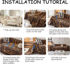 HANDONTIME Boho Geometric Couch Covers - Image 7