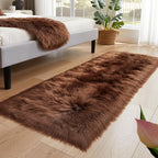 EasyJoy Ultra Soft Fluffy Rugs Faux Fur Rug Chair Cover Seat Pad Fuzzy Area Rug - Image 4