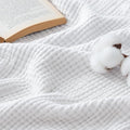 Bedsure 100% Cotton Muslin Blanket King Size by BEDSURE