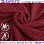 ZNSAYOTX Super Stretch Chair Slipcover Universal Sofa Chair Covers - Image 8