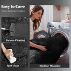 8x10 Area Rugs for Living Room: Fluffy Shag Soft Washable Rug Large Fuzzy Plush - Image 3