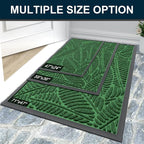 Colorxy Waterproof Doormat, Sturdy Natural Rubber Front Indoor Mat, Non Slip - Image 7