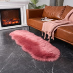 EasyJoy Ultra Soft Fluffy Shaggy Area Rug Faux Fur Rug Chair Cover Seat Pad - Image 3