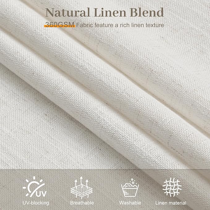 Pinch Pleated Sheer Curtains 84 Inches Long - Image 7