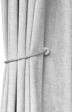 Melaluxe 2 Pack Magnetic Curtain Tiebacks, Decorative Curtain Holdbacks - Image 4