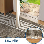 GarveeHome Washable Hallway Rug 2x6 Narrow Modern Bordered Floor Runner - Image 5