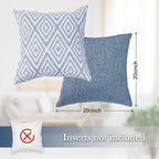 HPUK Decorative Throw Pillow Covers Set of 4 Couch Pillows Accent Cushion Cover - Image 3