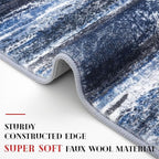Lansny Modern Abstract Runner Rug 2x5 - Image 4