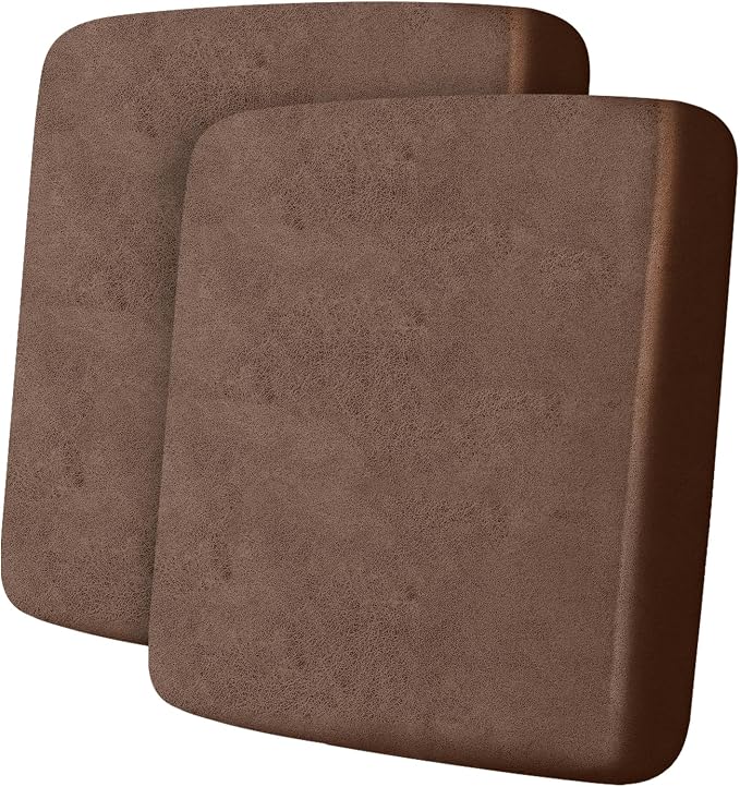 Leather Look Couch Cushion Covers Sofa Seat Slipcovers Sets Couches Furniture by ANARACHON