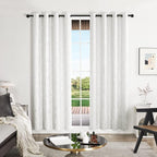 Deconovo Room Darkening Curtains, Thermal Insulated & Noise Reducing Drapes - Image 2