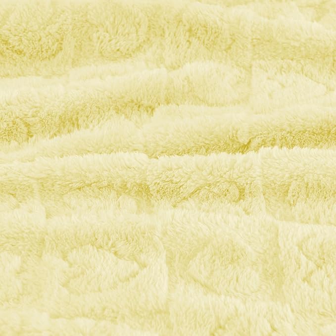 Yurhap Fleece Baby Blanket Heart Checkered Blanket, Ultra Soft Cozy Baby - Image 7