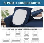 H.VERSAILTEX 3 Piece Stretch Sofa Covers - Image 5