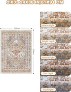 Entryway Rug - 2x3 Washable Rug Runner - Image 2