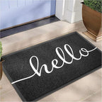 EARTHALL Funny Hello Mats Outdoor, Front Door Mat by EARTHALL