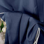 OVZME Navy Blue Sheer Curtains 78 Inches Long 2 Panels - Image 5