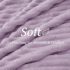 BEDELITE Twin Blanket for Couch & Bed, 300GSM Soft & Warm Fleece Blanket - Image 4