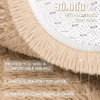 OLANLY 10x10 Machine Washable Large Area Rugs - Image 8