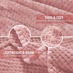 Exclusivo Mezcla Fleece Throw Blanket Extra Large, Super Soft and Warm Blankets - Image 5