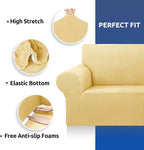 KEKUOU Stretch Oversized Sofa Slipcover 1 Piece Couch Sofa Cover Furniture - Image 5