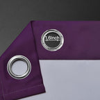 Yakamok Blackout Ombre Purple and Black Curtains - Image 5