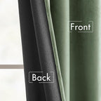 MIULEE Velvet Curtains 90 inches - Image 6