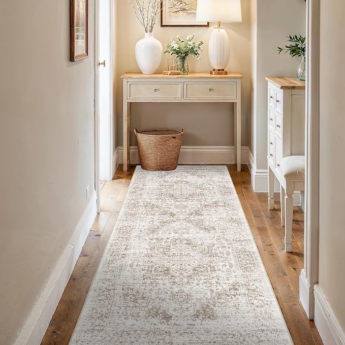 3x6 Washable Hallway Runner Rug by EISUROM