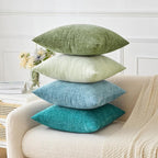 MIULEE Pack of 2 Couch Throw Pillow Covers 24x24 Inch Spring Soft Sage Green - Image 9